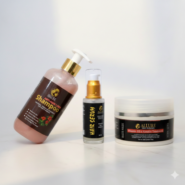 Allure 3-Step Anti-Hair Loss Haircare Bundle